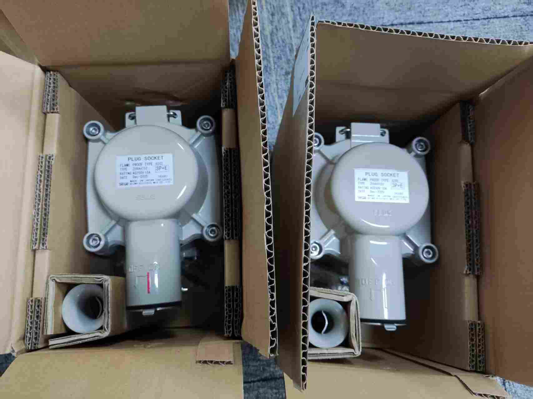 SEIWA星和 ZERA4152压铸铝合金防爆插座 IP54 化工制药涂装车间易燃易爆环境三相供电插