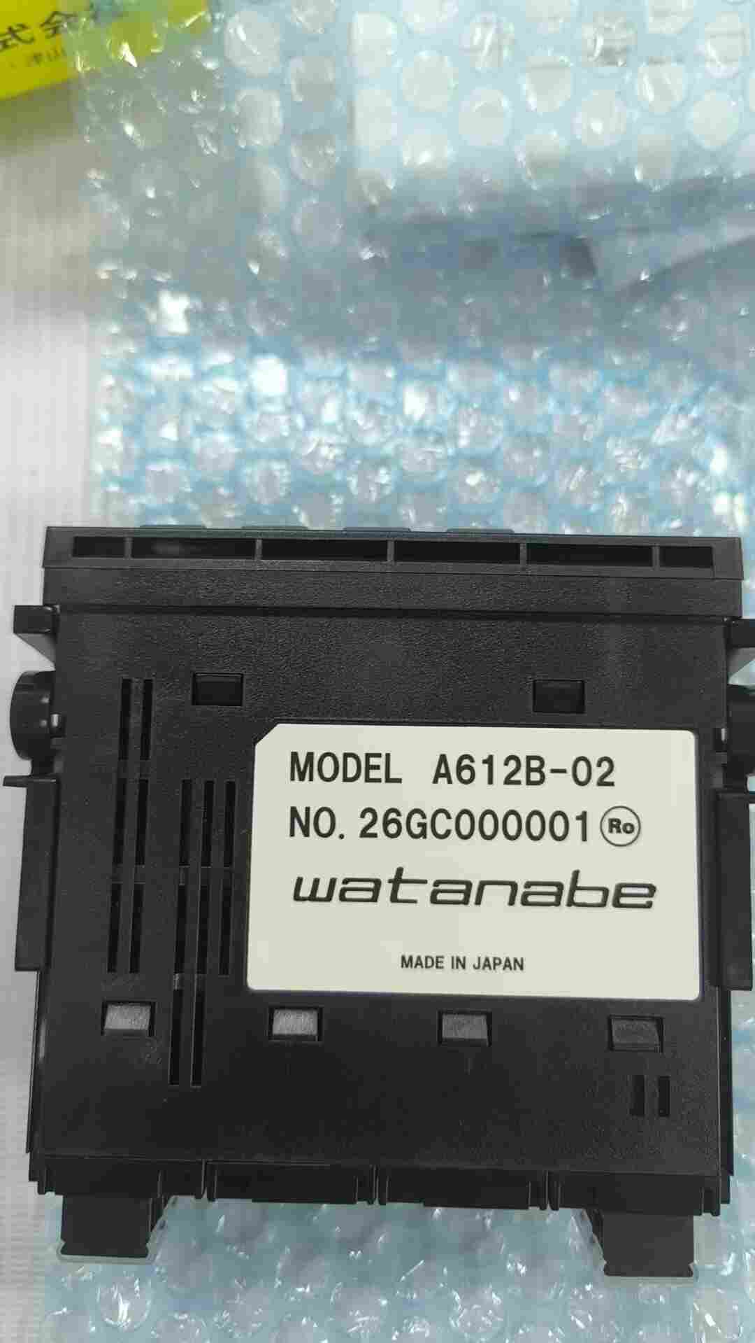 WATANABE渡边 A612B‑02过程信号数显面板表 4‑20mA/1‑5V 输入4位双色LED