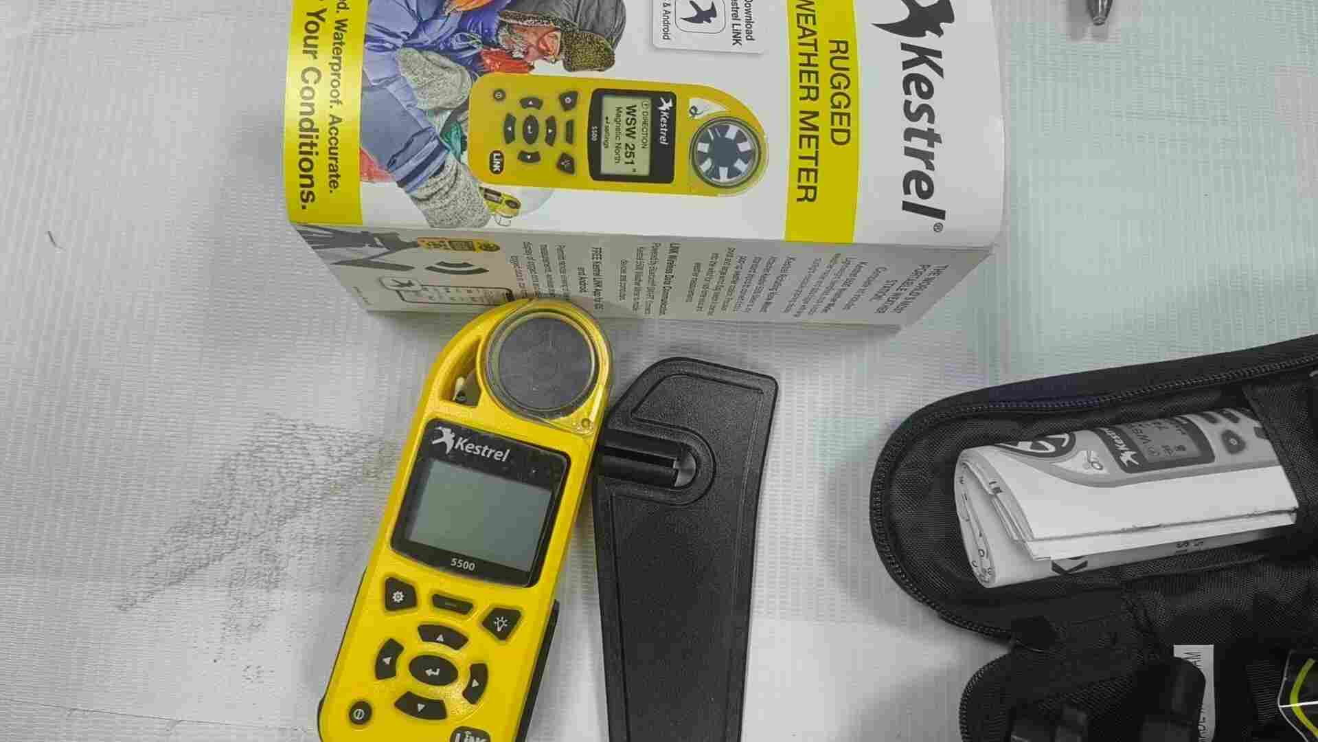 Kestrel‑NK5000便携式环境气象仪 叶轮式风速计 数据存储绘图 户外科研消防农业环境检测仪