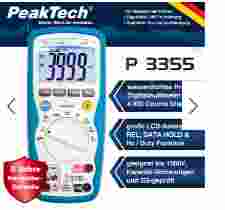 PeakTech数字万用表P3355