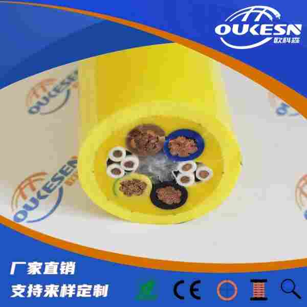 PUR高柔卷轴电缆 抗撕裂 耐磨损 卷盘卷绕线缆