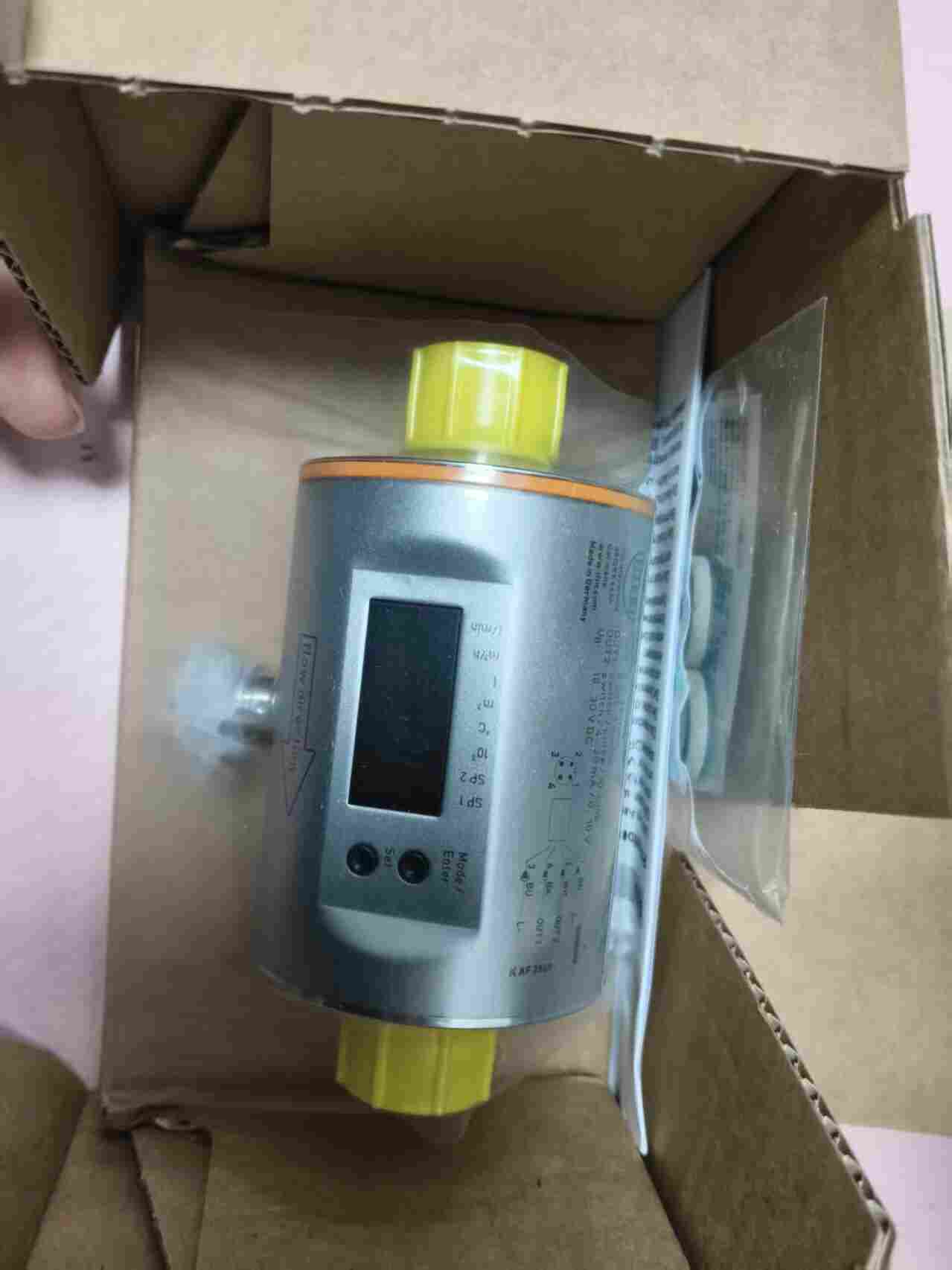 德国 IFM 易福门 SM6000 一体式电磁流量计 DN15 G1/2 螺纹 导电液体流量温度传感