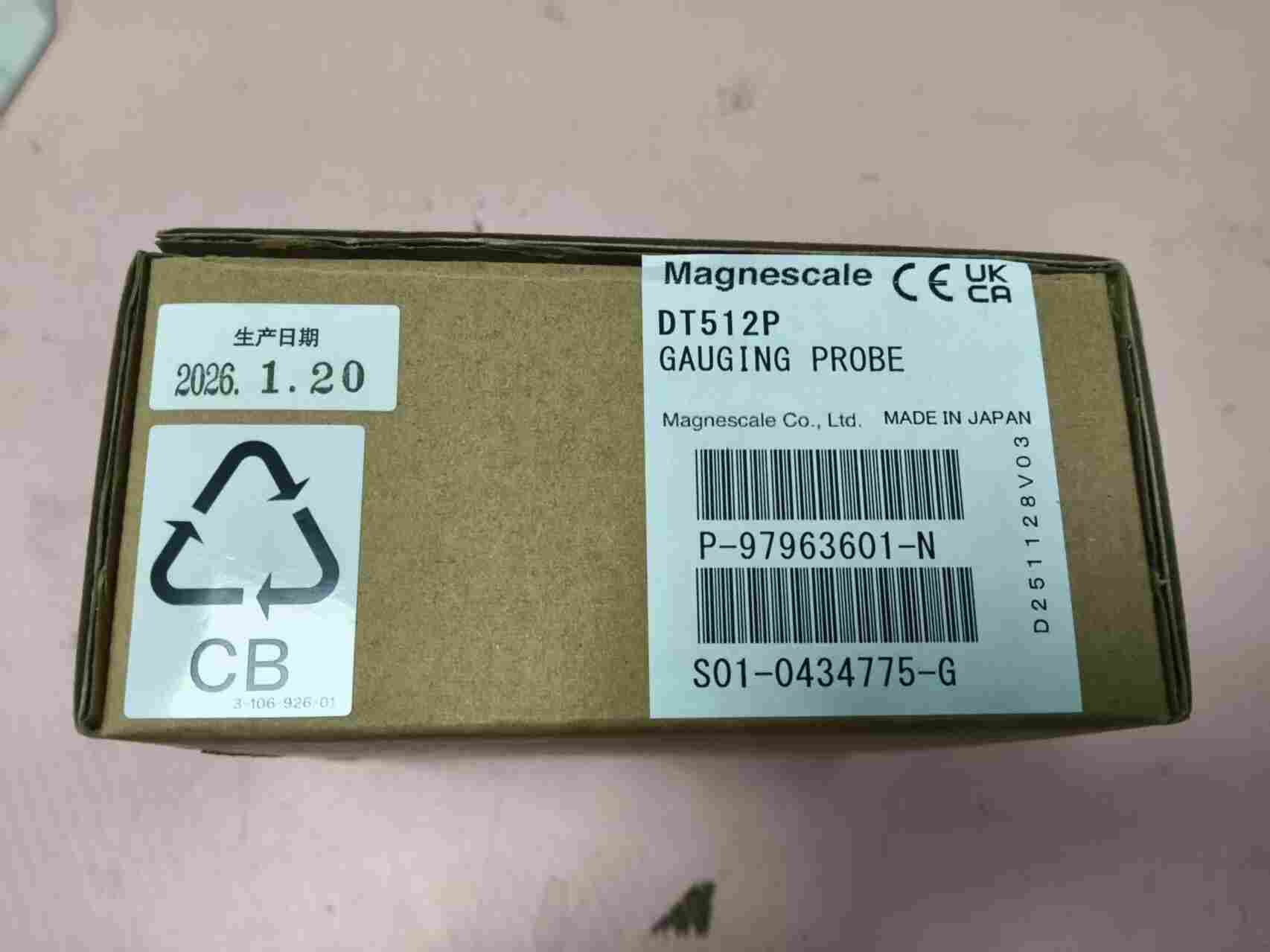 日本 Magnescale原索尼DT512P 数字位移探规 12mm 量程 1μm 高精度接触式
