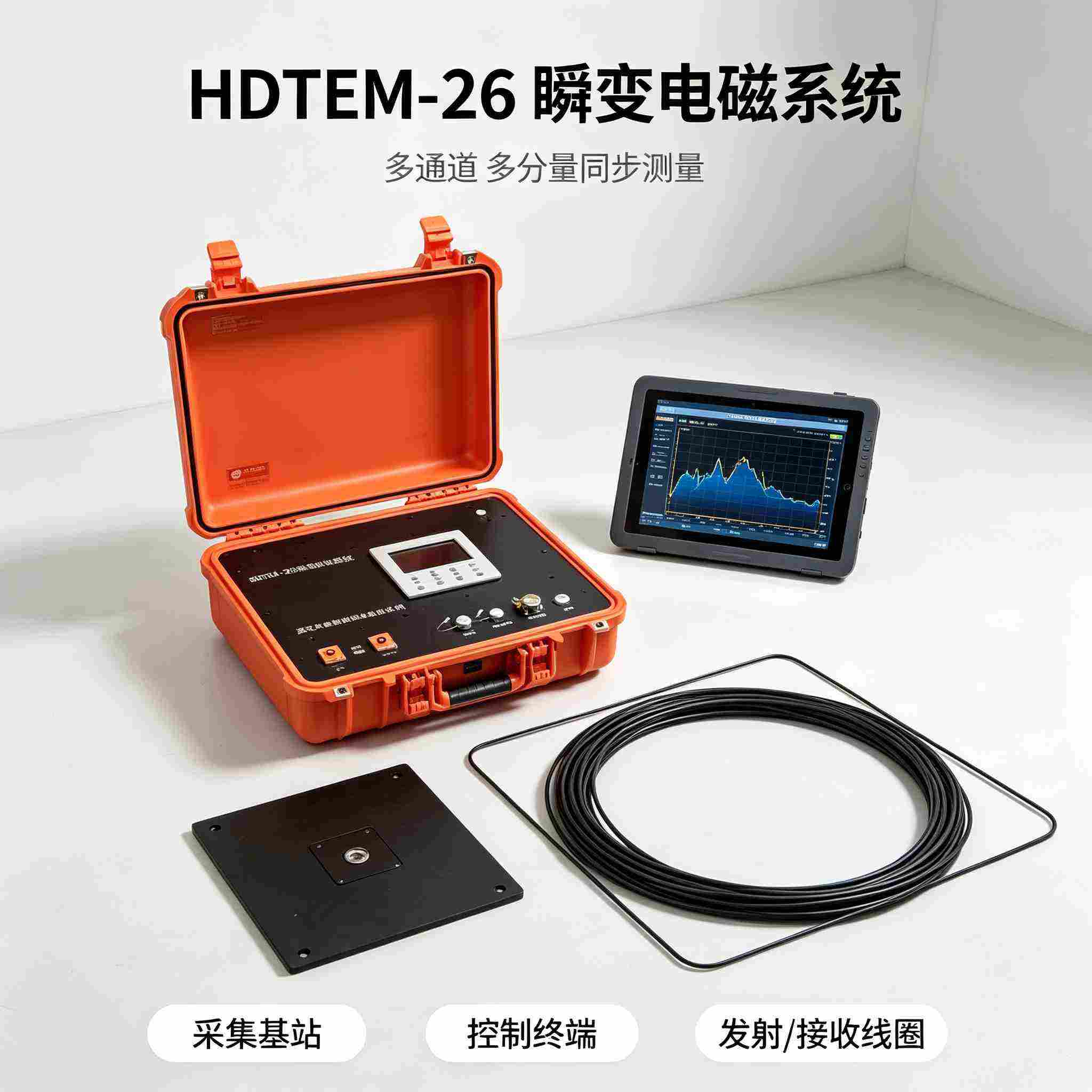 HDTEM-26多通道瞬变电磁仪隧道超前探测物探仪器工程地质勘察仪器