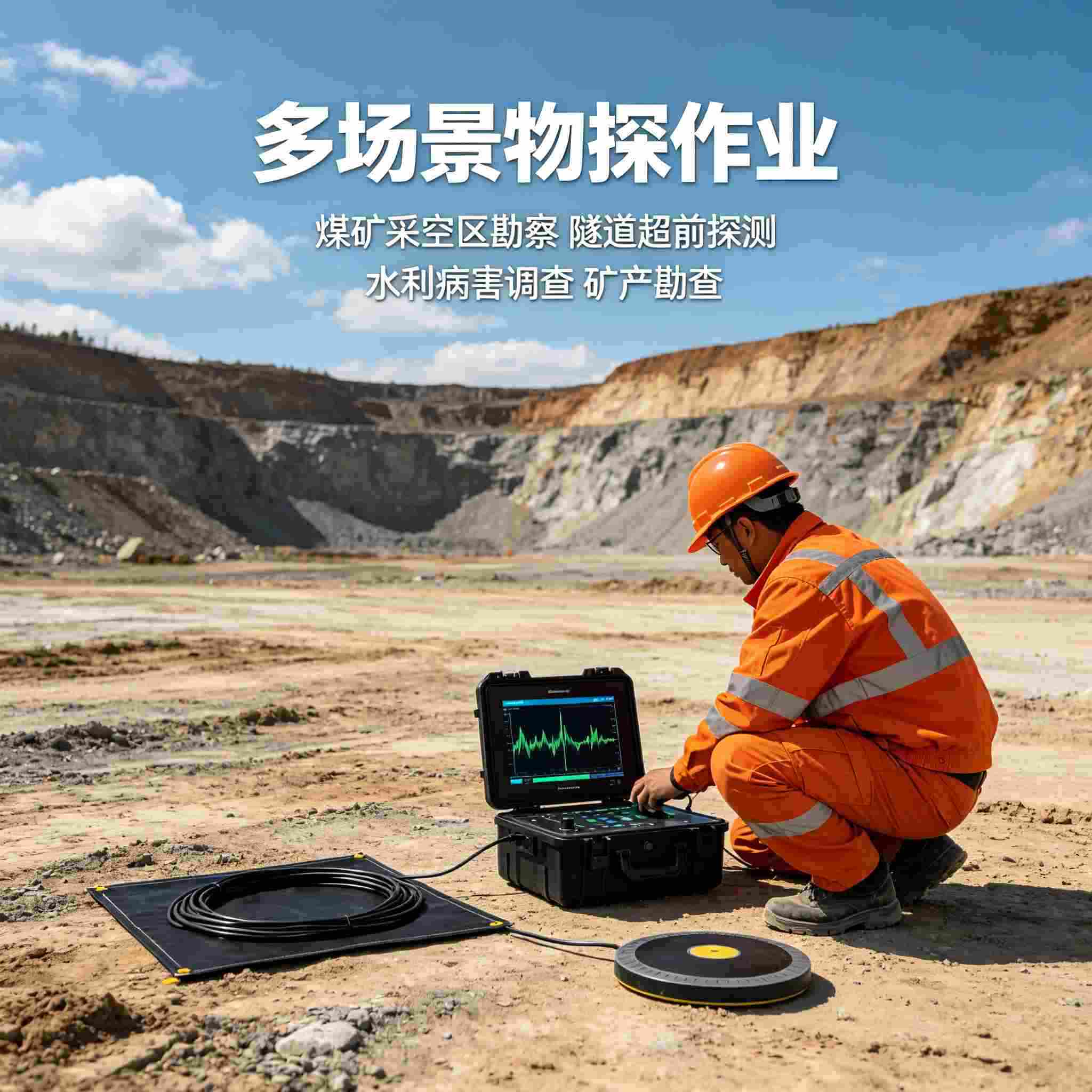 HDTEM-26多通道瞬变电磁仪隧道超前探测物探仪器工程地质勘察仪器