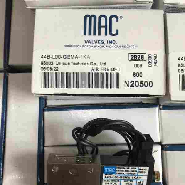 美国MAC四通电磁阀6332D-371-PM-501JM结构