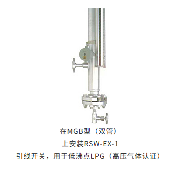 KLINGAGE 磁性浮球式液位计 MG的MS型引线开关