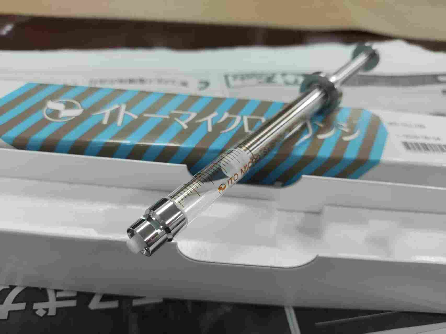 日本 ITOH 伊藤制作所 MS-GLL250 气密型精密分注器 2.5mL 鲁尔锁微量进样注射器