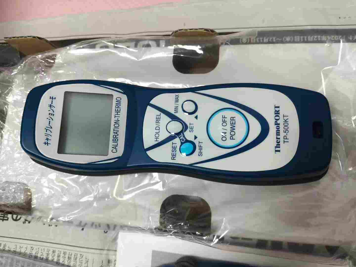日本 ASONE 亚速旺 TP-500KT 便携式 K 型热电偶温度计 手持式数字测温仪