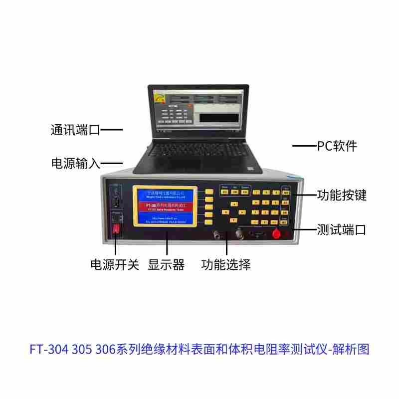 绝缘材料表面和体积电阻率测试仪
