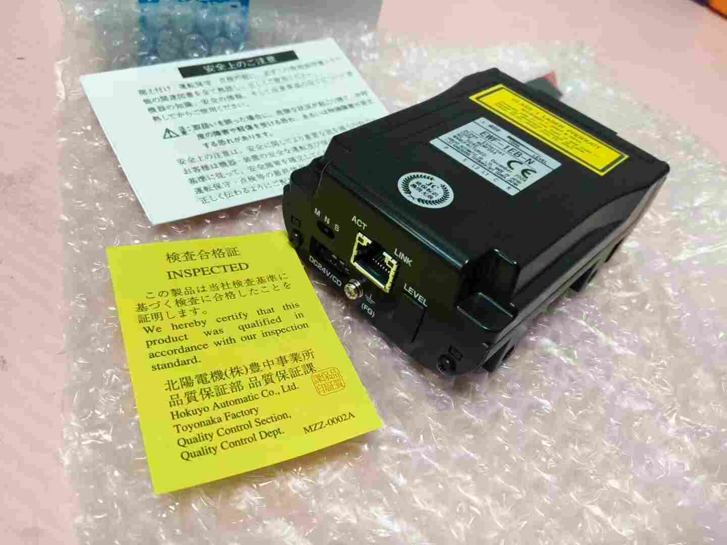 日本 HOKUYO 北阳电机 EWF-1EB-N 以太网光通讯器 光数据传输装置接收端