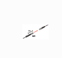 OMRON 欧姆龙E32-T21 2M 对射型光纤单元
