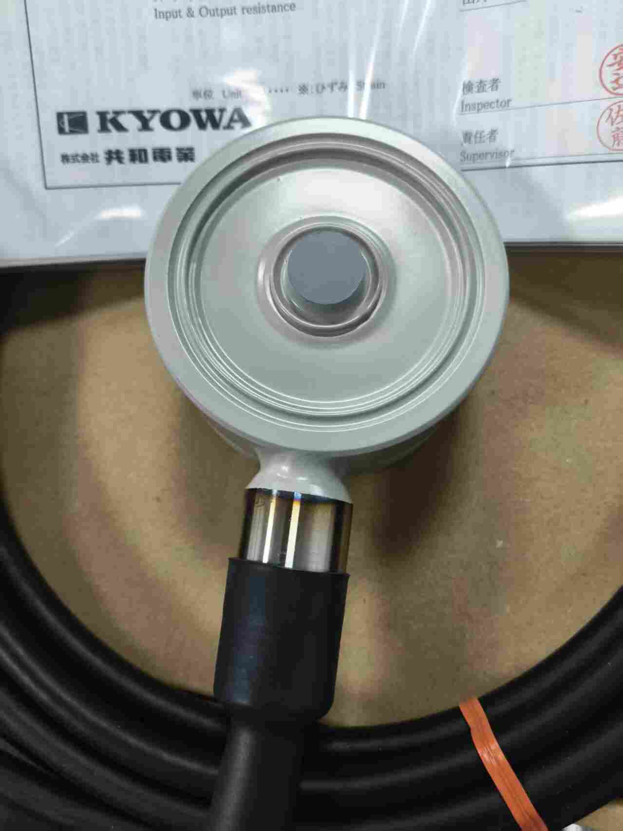 日本 KYOWA 共和 LC-5TV 小型压缩式载荷传感器 50kN 压力测力传感器