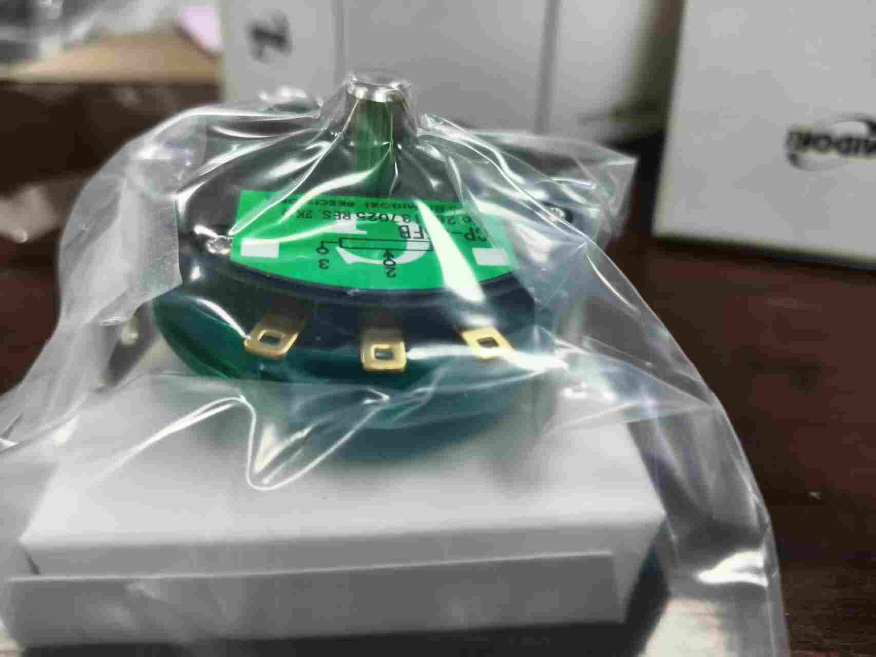 日本 MIDORI 绿测器 CP-45FB 2K 导电塑料旋转电位计 2kΩ 高精度角度传感器